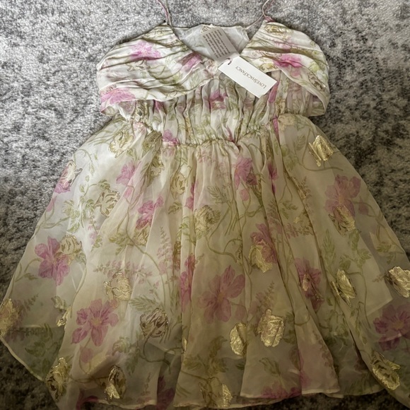 NWT Revolve x LoveShackFancy mini Dress Size: Large - Picture 7 of 10